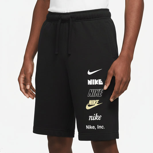 Nike Multi Logo French Terry Shorts Black, Men
