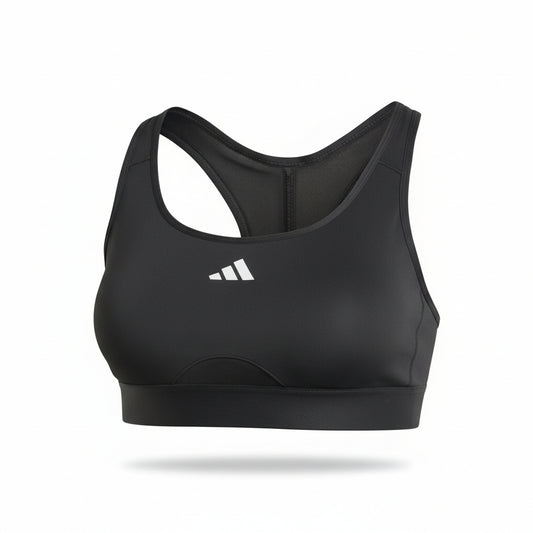 Adidas Bra AM 3S BRA PS (GM3013-BLACK_WHITE) Women