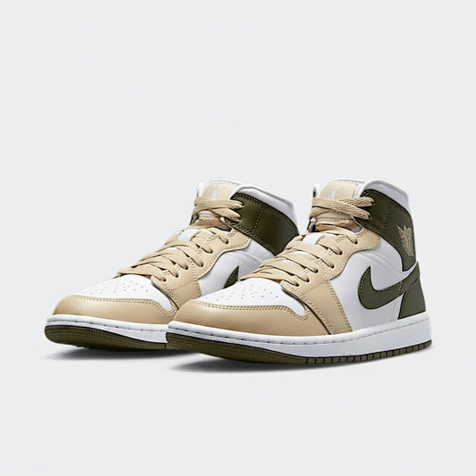 Jordan 1 Mid Military Drab, Women