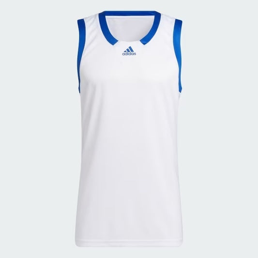 Adidas TANK TOP M ICON SQUAD J (HF6717-WHITE_ROYAL) Men