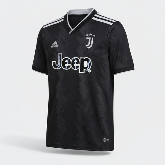 Adidas Football T-Shirt JUVE A JSY Y (HI5942-BLACK_WHITE) Kids