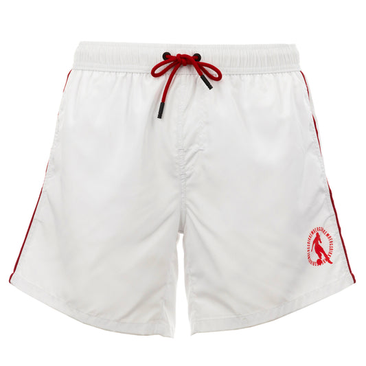 Bikkembergs Short boardshort (BKK1MBS05-WHITE) Men