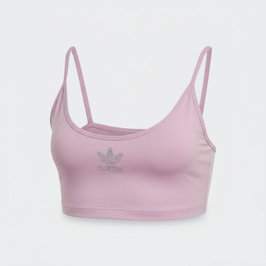 Adidas Cropped Tank Top Pink (HF6778-BLUE) Women