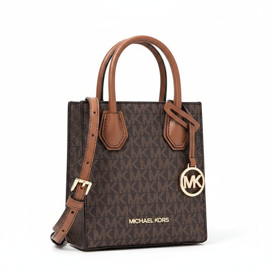 Michael Kors Mercer Mini Tote Brown (35T1GM9C0I-BROWN) Women