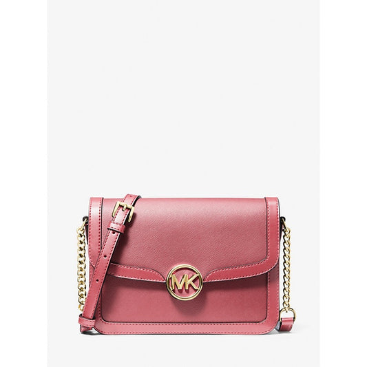 Michael Kors Leida Medium Chain Crossbody Bag Pink, Women