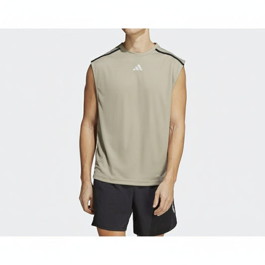 Adidas Tank Top WO BASE SL TEE (IB7908-SILVER) Men