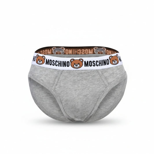 Moschino Teddy Bear Brief Grey (A13844402-0489) Men