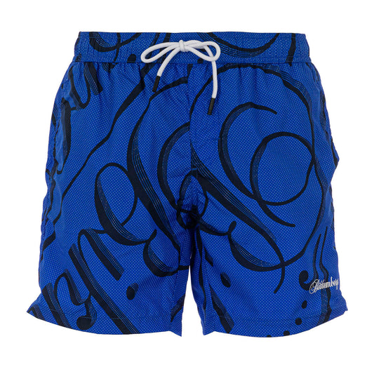 Bikkembergs Medium boardshort (BKK1MBM16-Blue) Men