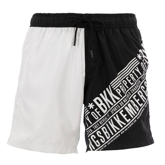 Bikkembergs Swimshorts Neoclassic (BKK1MBM09-WHITE_BLACK) Men