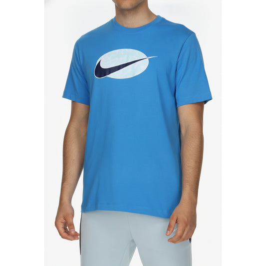 Swoosh Sportswear Short Sleeve Men's T-Shirt Blue FQ5929-435, Men