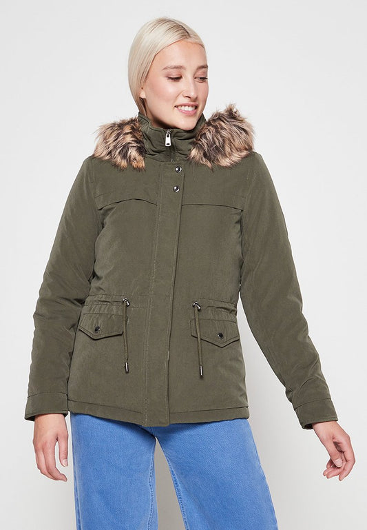 ONLY ONLLENA PARKA OTW Dark Green (ZZO1TK202-M00) Women