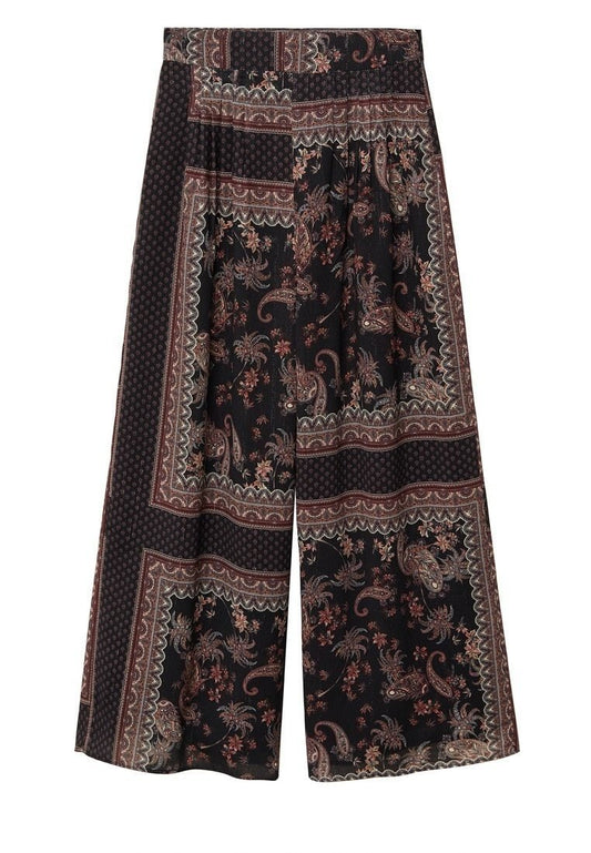 Mango Fließende, bedruckte hose (M9121A228-Q11) Women