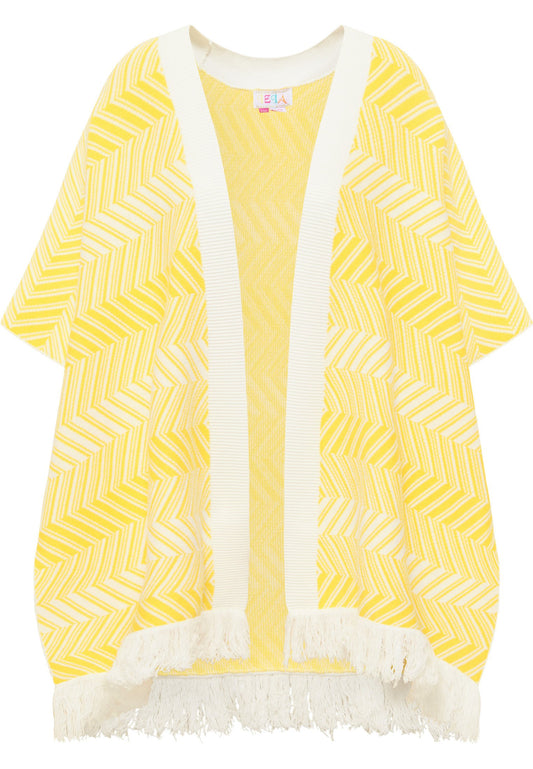 IZIA Strickponcho Yellow (IZ021U005-E11) Women