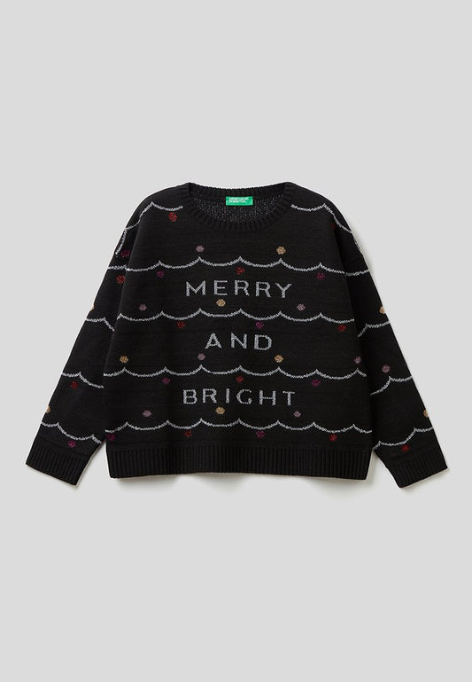United Colors of Benetton LANA black (ZZO2EQF23-T00) Kids