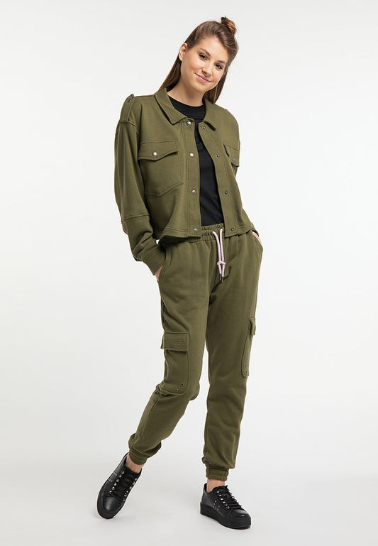 myMo Sweat Jacket Olive (1MY21J07D-N11) Women