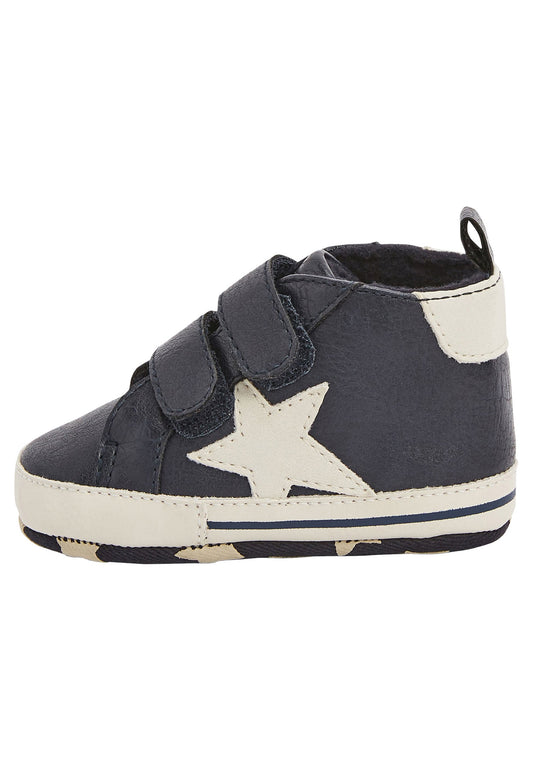Next Double Strap Star Pram Boots (0-24mths) Black (NX314E03Q-Q11) Kids