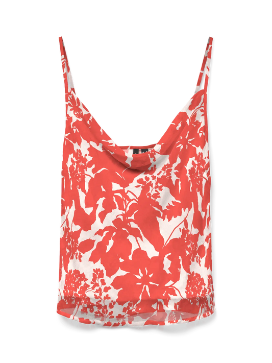 Smilla Sleeveless Waterfall Singlet Fiery Red Alia (10328764) Women