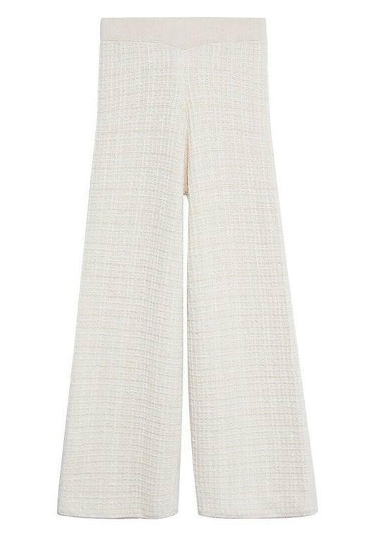 Mango Rette bukser med struktur Off-White (M9121A271-A11) Women
