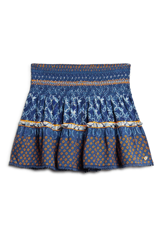 Superdry & Co Superdry Printed Shirred Mini Skirt.... (SU221B08B-K11) Women