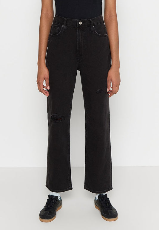 GAP Loose HR BLK HOCH DEST RH Black (ZZO2KT002-Q00) Women