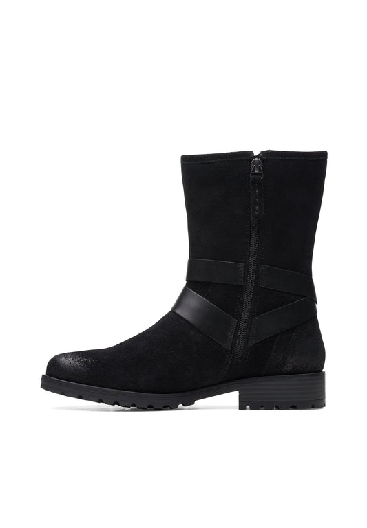 Clarks Clarkwell Mid D Black (CL111N0FI-Q11) Women