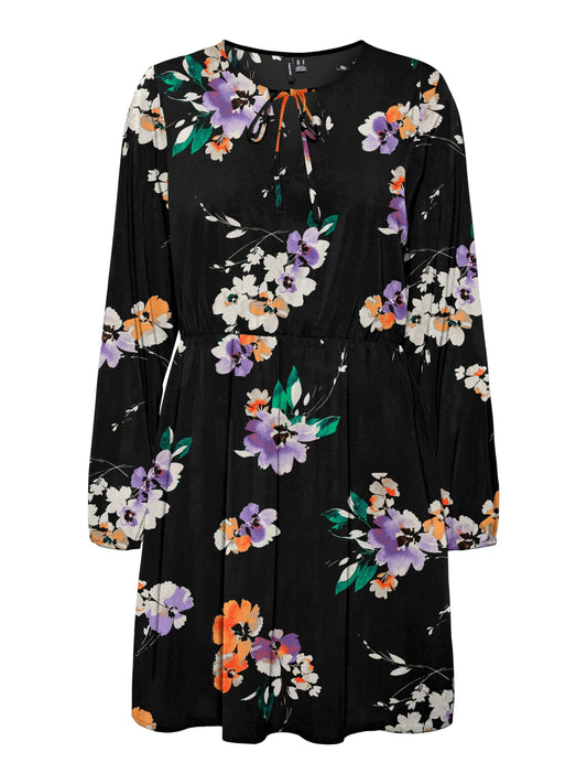 Vero Moda VMSHILAH NAJA LS SHORT DRESS WVN GA (11719867) Women