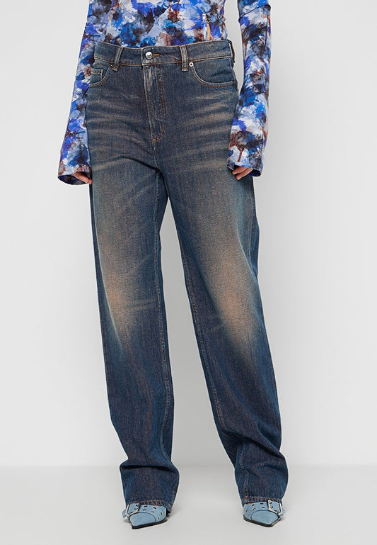 WOOD WOOD WWIlo Jeans Dark Blue (ZZO37DGAS-T00) Women