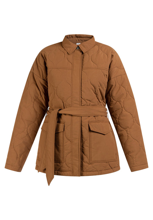 DreiMaster Cotton Jacket with leichter Padding teylon Brown (4DR21U0K2-O11) Women