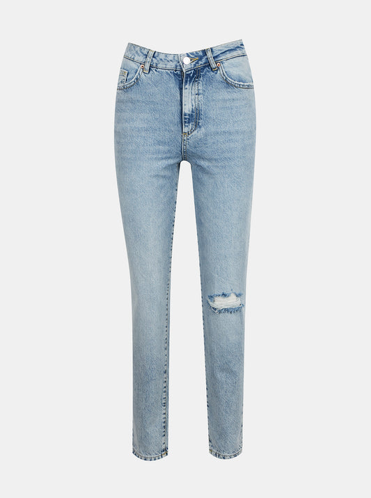 Aware By Vero Moda Straight Fit Jeans Nadine Blue (10248373-2203051) Women