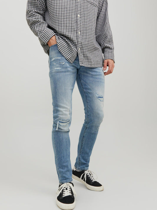 Jack & Jones Skinny Fit Jeans Glenn Blue (12229202-3549052) Men