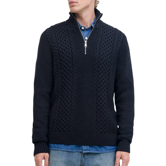 Jack & Jones Paul Knit Half Zip Sweater (12279336-SKYCAPTAIN) Men