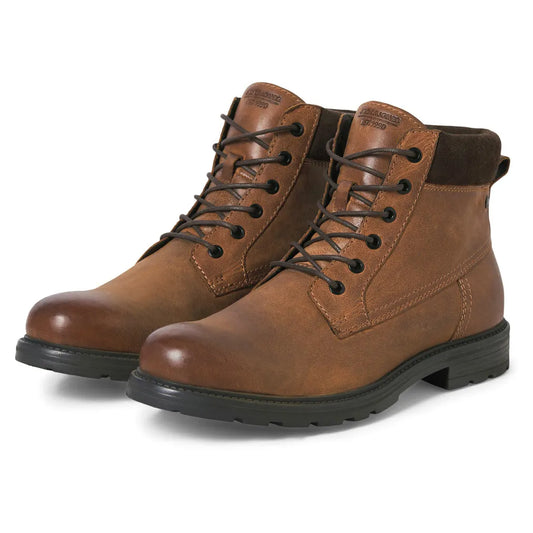 Jack & Jones Cranfield Leather Boots (12280060-HONEY) Men