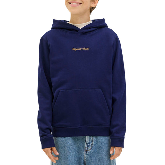 Jack & Jones Norrebro Emb Sweat Hoody (12284062-OCEANCAVERN) Kids