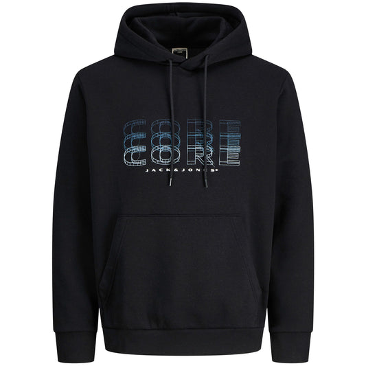 Jack & Jones Core Logo Hoodie (12284536-BLACK) Men