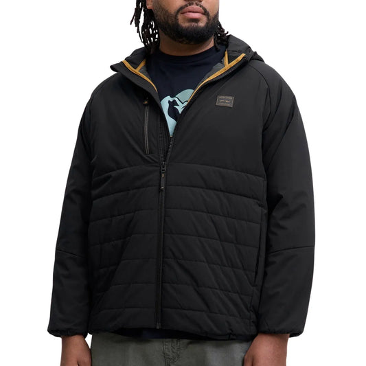 Jack & Jones Finn Hybrid Jacket (plussize) (12285652-BLACK) Men