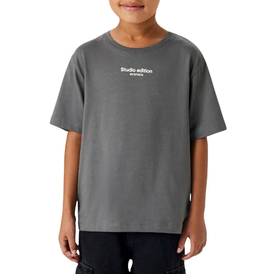 Name It Brody Regular SS Shirt (13236526-LAVASMOKE) Kids