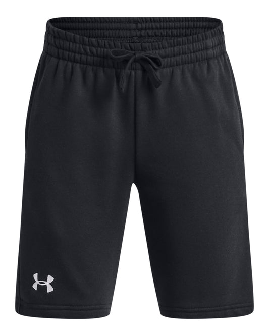 UA RIVAL FLEECE SHORTS (1379785-001) Kids