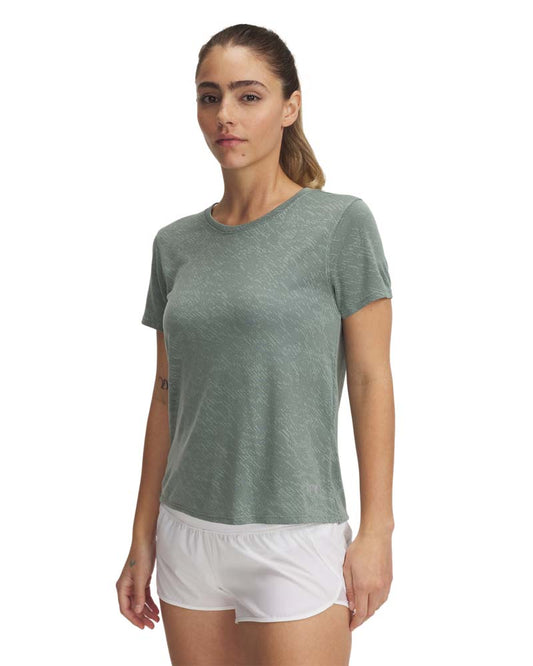 Under Armour Launch Camo Shortsleeve (1386337-348) Women