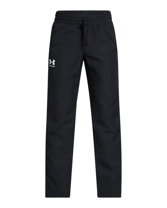 UA B RIVAL WVN PANT (1390155-001) Kids
