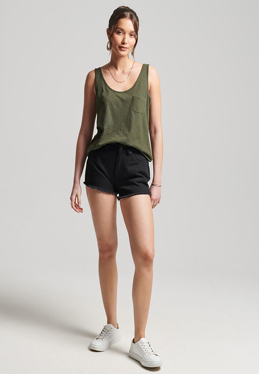 Superdry & Co Studios High Rise Denim Short (SU221S08I-Q11) Women