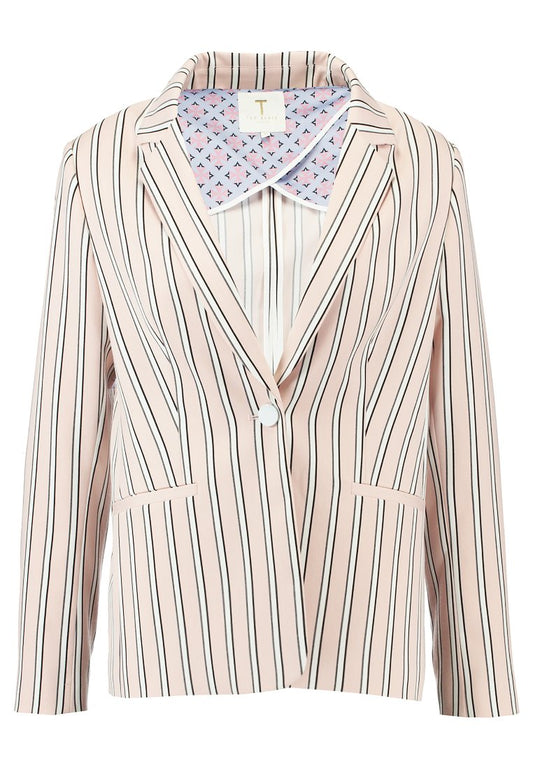 Ted Baker betiia Relaxed stripe tailored jacket Light Pink (TE421G01G-B11) Women