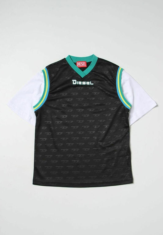 Diesel T shirt Top black (DI123G021-Q11) Kids