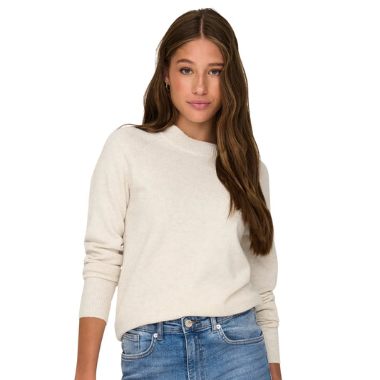 Only Life Knit Sweater (15204279-BIRCHMEL) Women