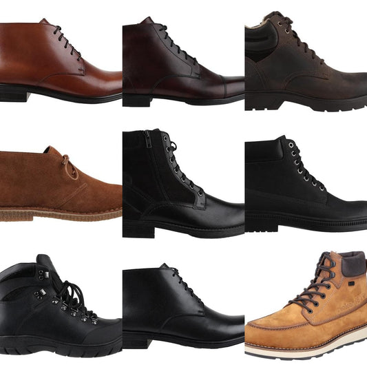 Men's Leather Boots - Lasocki, Rieker cover