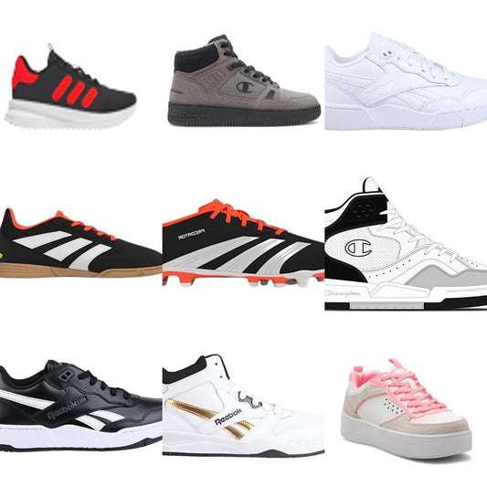 Kids' Sports Shoes - adidas, Reebok, Champion cover