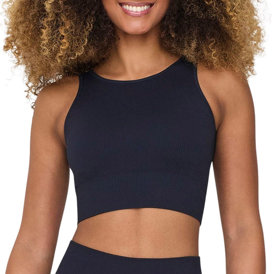 Only Play Jaia Life Lounge Seamless Cropped Sports Top (15250051-NIGHTSKY) Women