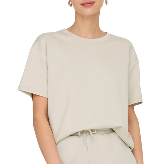 Only Play Lounge Mina Shirt (15346233-PUMICESTONE) Women