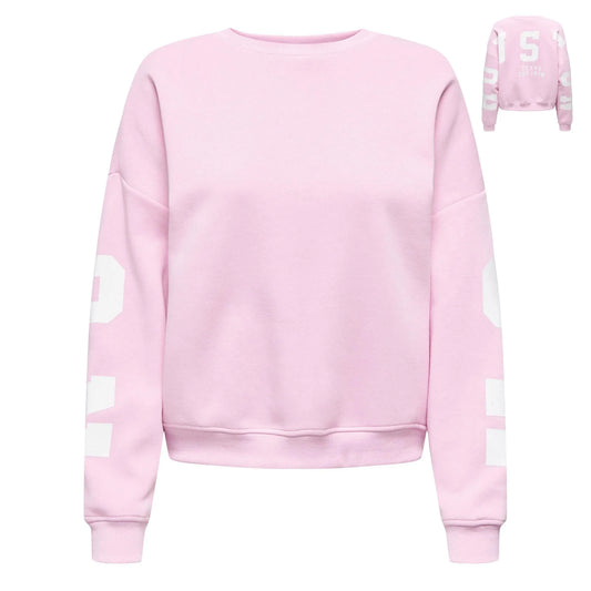 Only Sweat Print Sweater (15356793-WINSOMEORCH) Women