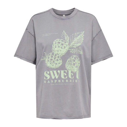 Only Kinna Life Oversize Shirt (15359013-SILVERSCONC) Women