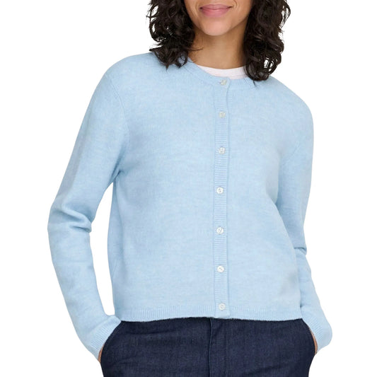 Only Simoni Knit Cardigan Vest (15368980-CASHMEREBLU) Women